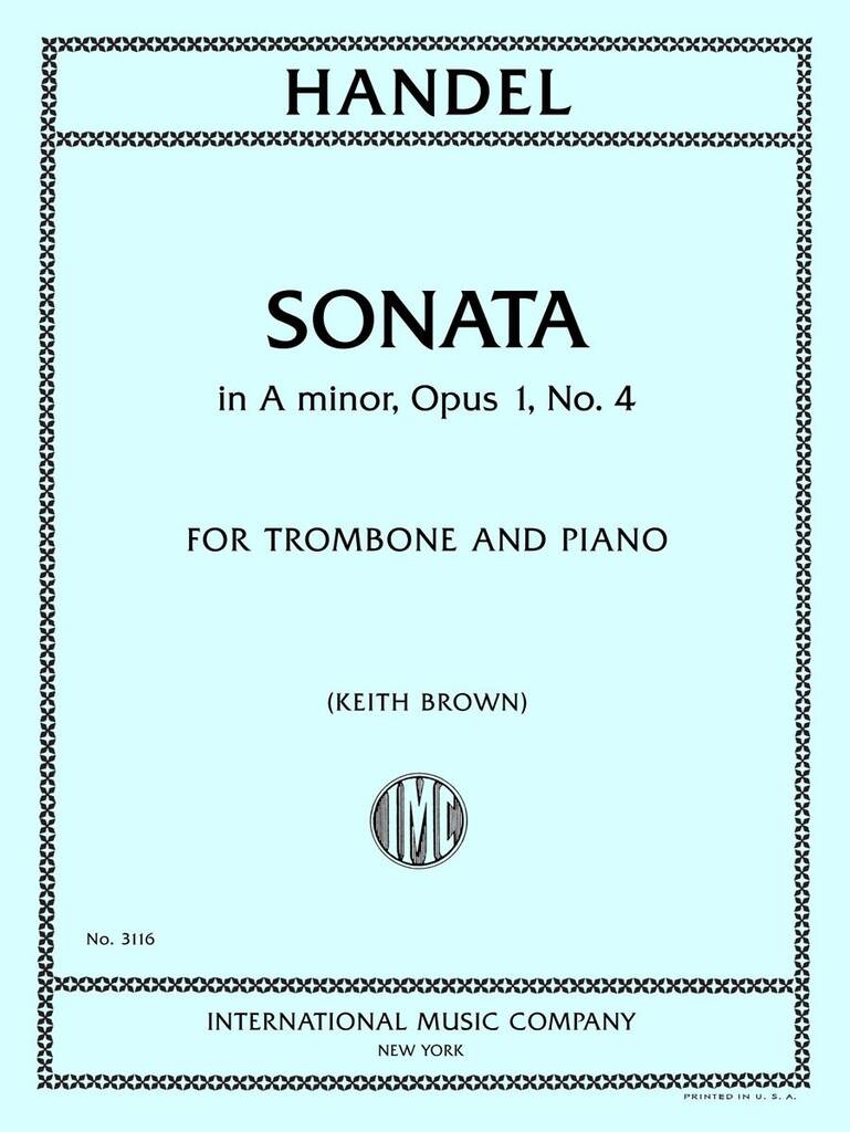 Sonata in a minor, op. 1 no. 4